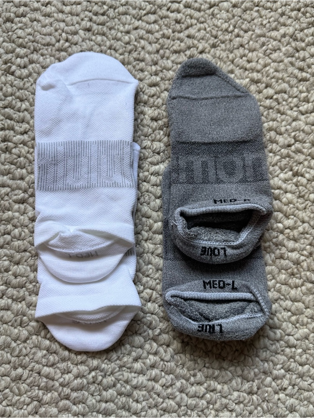 NWOT Lululemon Women’s Power Stride Tab Socks - Set of 2